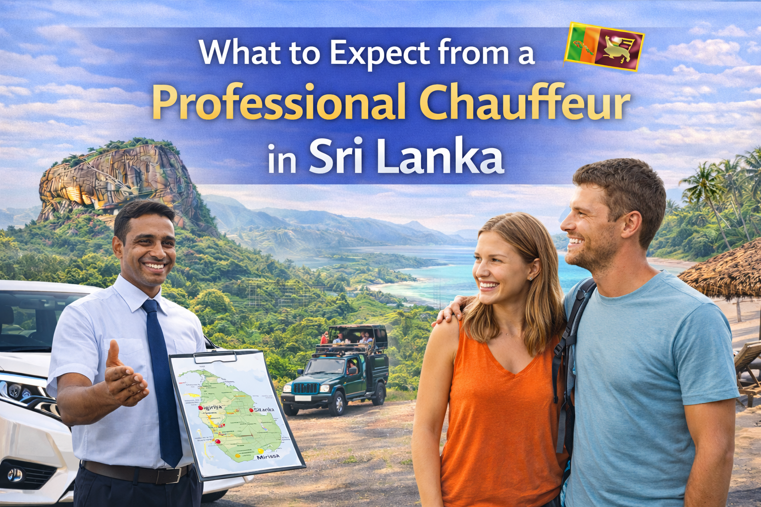 What to Expect from a Professional Chauffeur in Sri Lanka